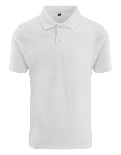 Stretch Polo in White, Größe XXL