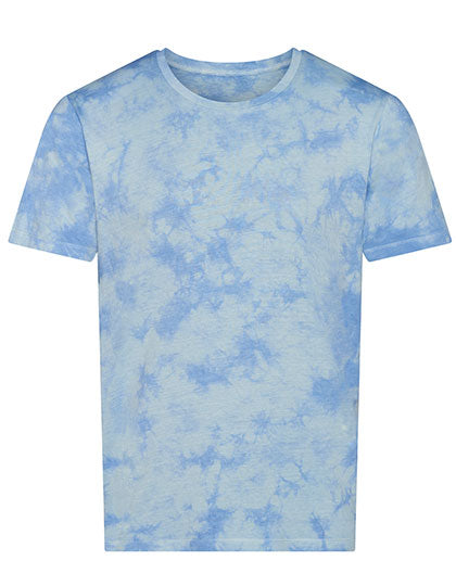 Tie-Dye T in Blue Cloud, Größe XXL