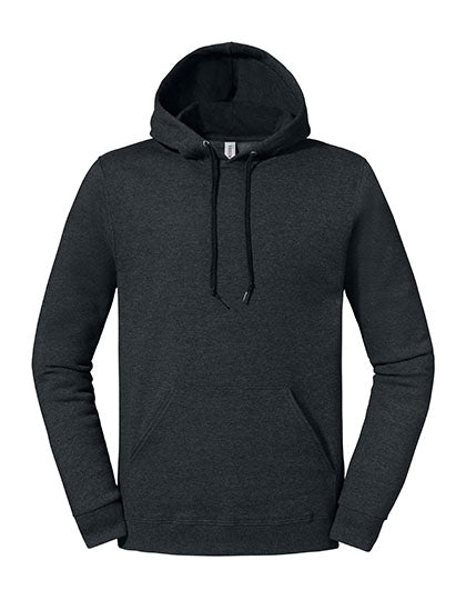 Eco® Premium Blend Hooded Sweatshirt in Black Ink Heather, Größe 3XL