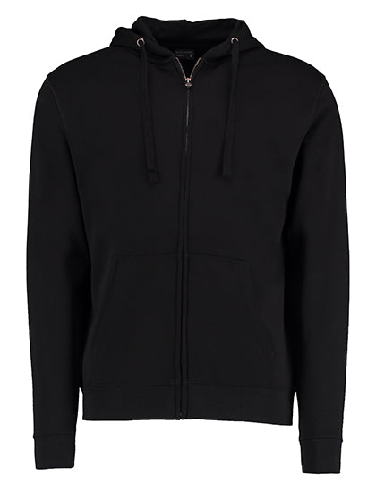Regular Fit Superwash® 60° Zipped Hoodie in Black, Größe 3XL