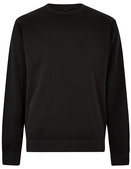 Regular Fit Sweatshirt in Black, Größe XXL