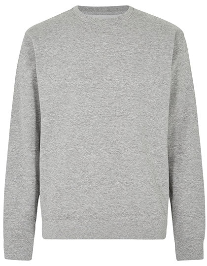 Regular Fit Sweatshirt in Heather Grey, Größe XXL