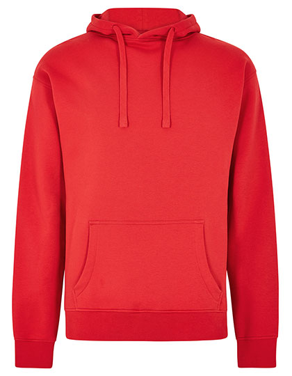 Regular Fit Hoodie in Red, Größe 3XL
