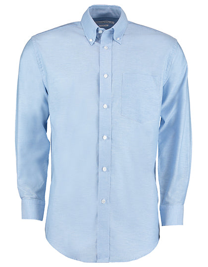 Men´s Classic Fit Workwear Oxford Shirt Long Sleeve in Light Blue, Größe 36 (14)