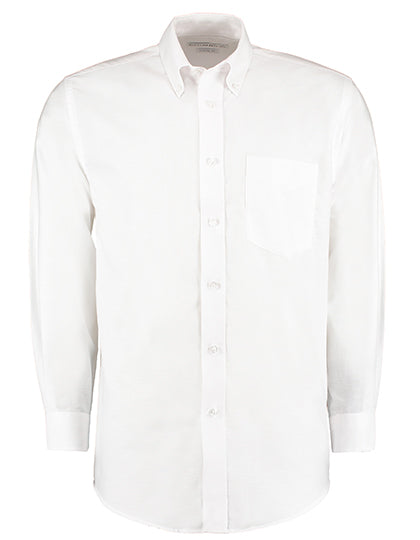 Men´s Classic Fit Workwear Oxford Shirt Long Sleeve in White, Größe 36 (14)