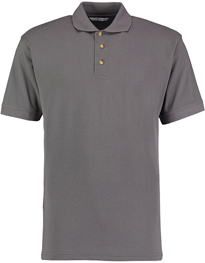 Classic Fit Workwear Superwash® 60° Polo in Charcoal, Größe 3XL