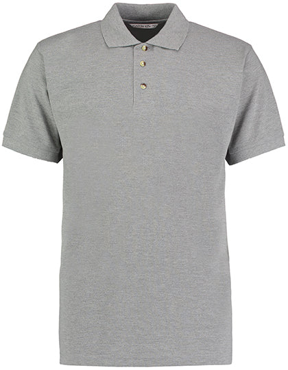 Classic Fit Workwear Superwash® 60° Polo in Heather Grey, Größe 3XL