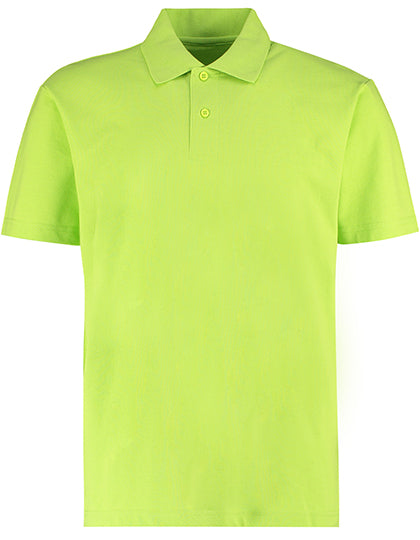 Regular Fit Workforce Polo in Lime, Größe 5XL