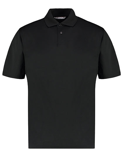 Regular Fit Cooltex® Plus Premium Pique Polo in Black, Größe 5XL