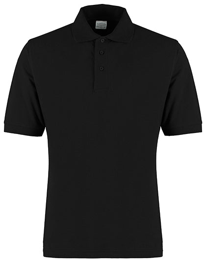 Classic Fit Cotton Klassic Superwash® 60° Polo in Black, Größe 3XL