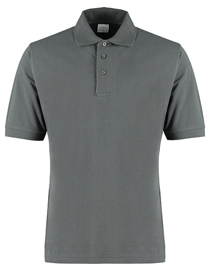 Classic Fit Cotton Klassic Superwash® 60° Polo in Dark Grey, Größe 3XL
