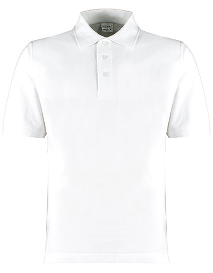 Classic Fit Cotton Klassic Superwash® 60° Polo in White, Größe 3XL