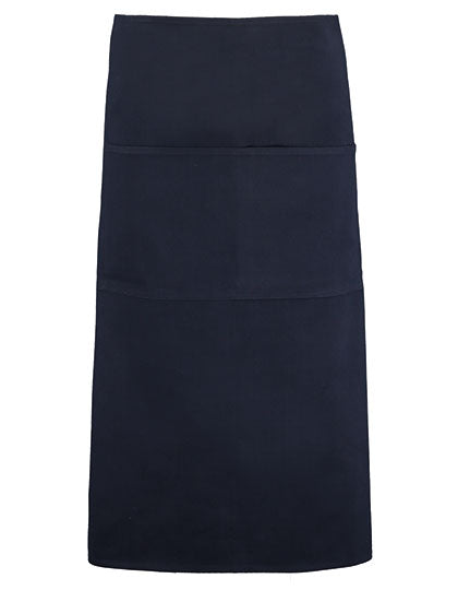 Long Superwash® 60º Bar Apron Unisex in Navy, Größe 89 x 79 cm