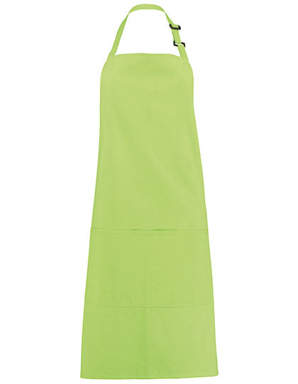 Bib Superwash® 60º Bar Apron Unisex in Lime, Größe One Size