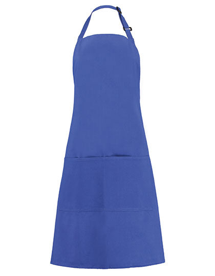 Bib Superwash® 60º Bar Apron Unisex in Royal, Größe One Size