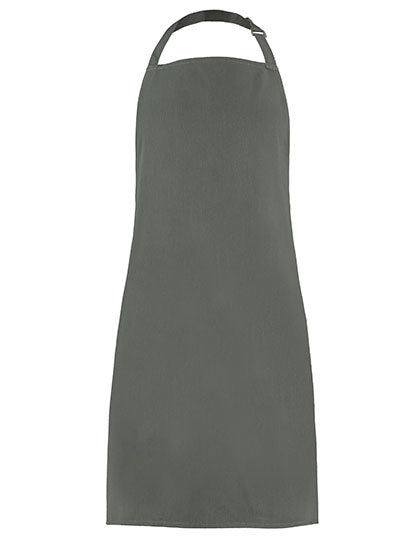 Bib Superwash® 60º Apron Unisex in Dark Grey, Größe 89 x 92 cm