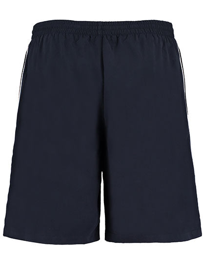 Classic Fit Track Short in Navy, Größe XXL