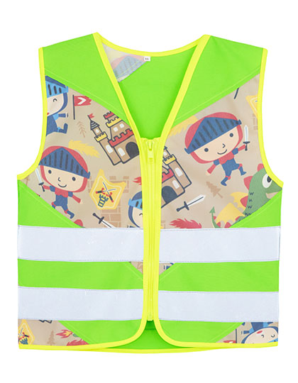 Children´s Safety Vest Action Fantasy CO² Neutral in Knight, Größe S (8-10 years)