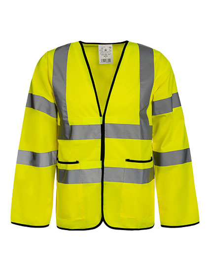Hi-Vis Lightweight Safety Jacket Andorra in Signal Yellow, Größe 3XL