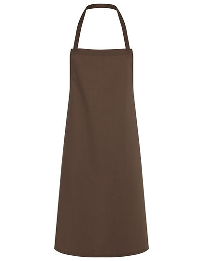 Latzschürze Faro in Light Brown (ca. Pantone 438C), Größe 75 x 95 cm