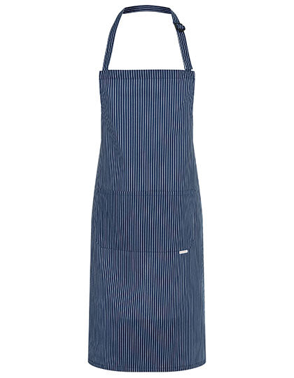 Latzschürze Carlo in Navy (ca. Pantone 533C), Größe 70 x 90 cm
