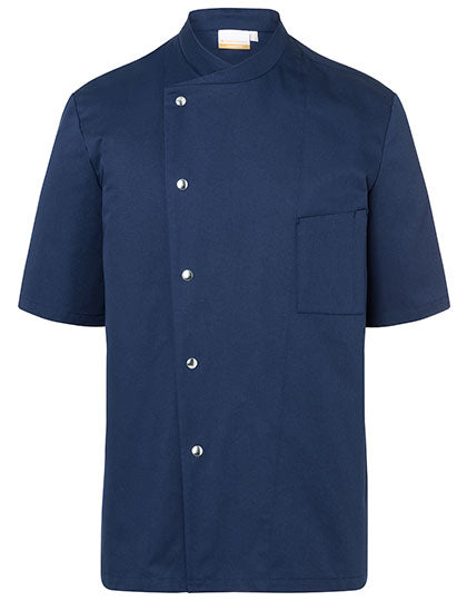 Kochjacke Gustav in Navy (ca. Pantone 533C), Größe 74