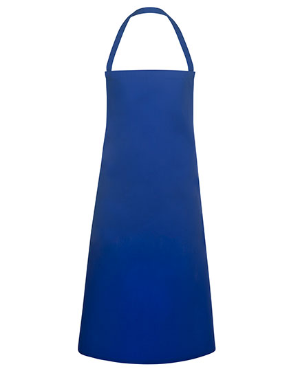 Basic Latzschürze in Blue (ca. Pantone 7686C), Größe 75 x 100 cm