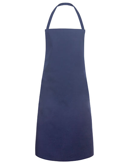 Basic Latzschürze in Navy (ca. Pantone 533C), Größe 75 x 100 cm