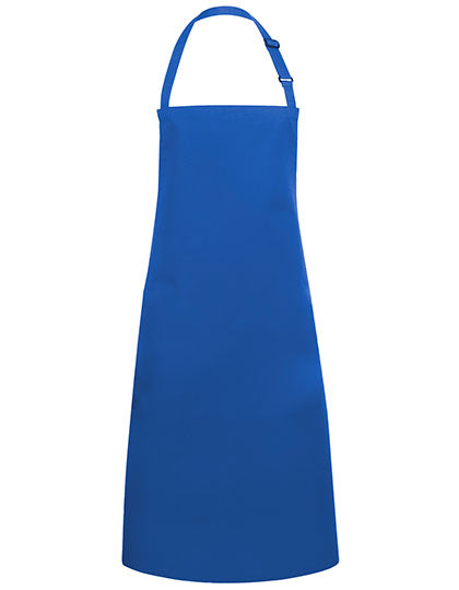 Latzschürze Basic mit Schnalle in Blue (ca. Pantone 7686C), Größe 75 x 90 cm