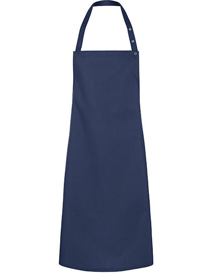 Latzschürze Santorini in Navy (ca. Pantone 533C), Größe 75 x 95 cm