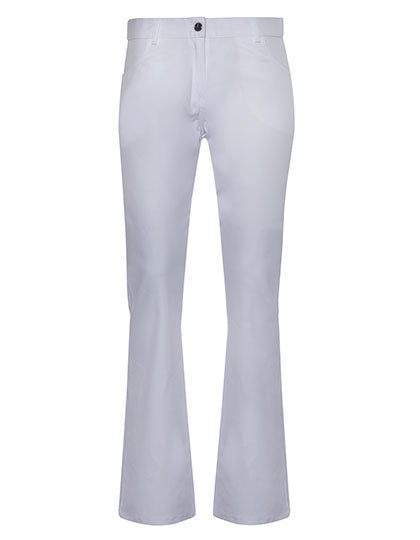 Damen Kochhose Tina in White, Größe 54