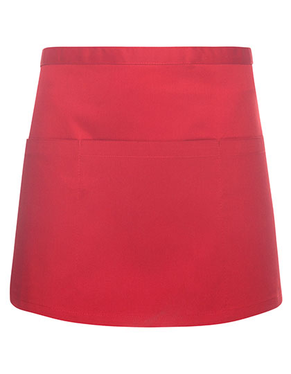 Vorbinder Basic mit Tasche in Red (ca. Pantone 186C), Größe 60 x 35 cm