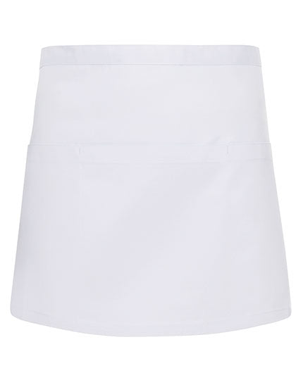 Vorbinder Basic mit Tasche in White, Größe 60 x 35 cm