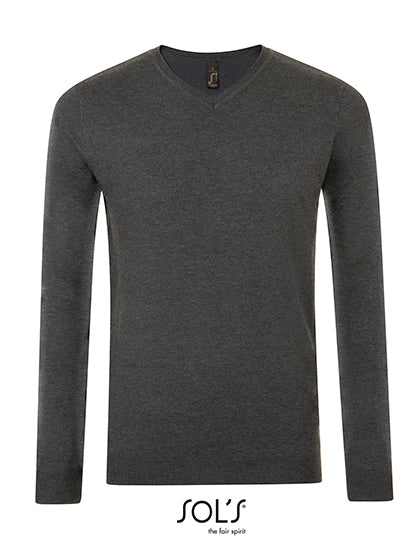 Men´s Glory Sweater in Charcoal Melange, Größe 3XL