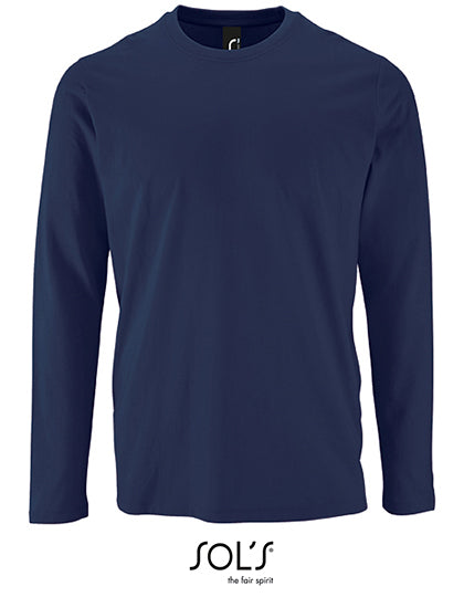 Men´s Long Sleeve T-Shirt Imperial in French Navy, Größe XS