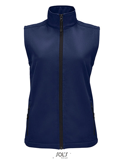 Women´s Race Bodywarmer Softshell in French Navy, Größe XXL