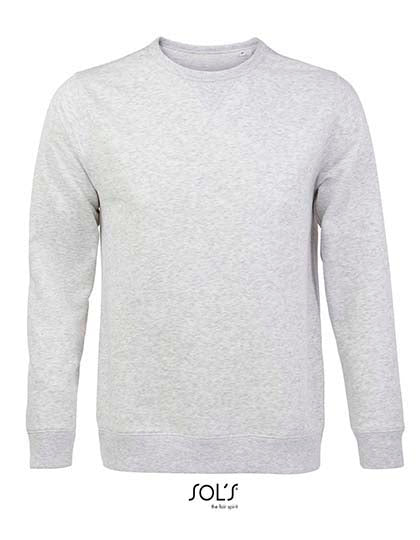 Men´s Sully Sweat in Ash (Heather), Größe 3XL