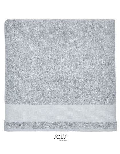 Bath Towel Peninsula 70 in Pure Grey, Größe 70 x 140 cm