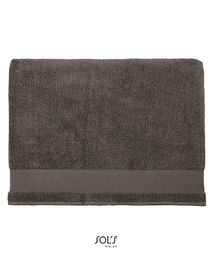 Bath Sheet Peninsula 100 in Dark Grey (Solid), Größe 100 x 150 cm