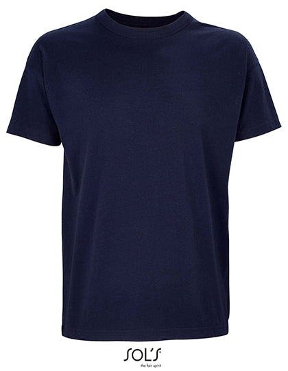 Men´s Boxy Oversized T-Shirt in French Navy, Größe XXL