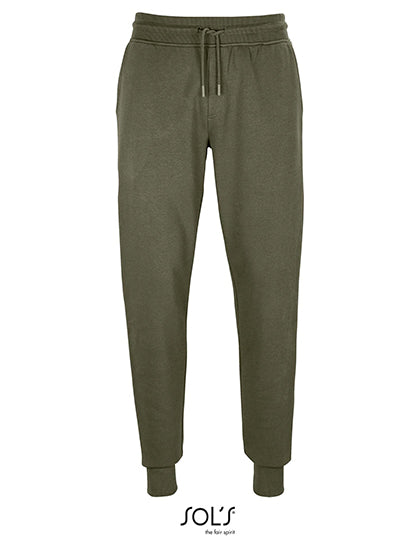 Unisex Jumbo Fleece Jog Pants in Khaki, Größe 3XL