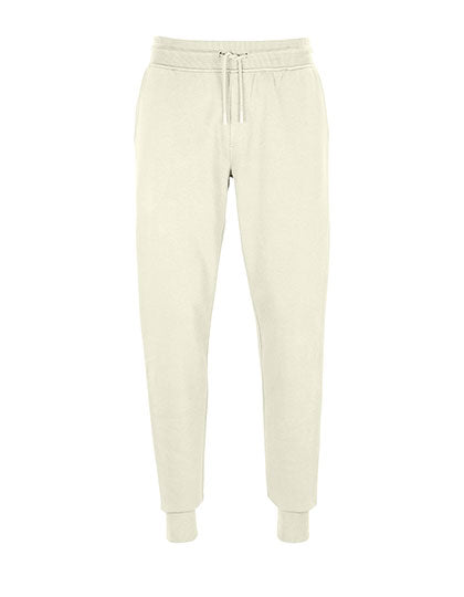 Unisex Jumbo Fleece Jog Pants in Off White, Größe 3XL