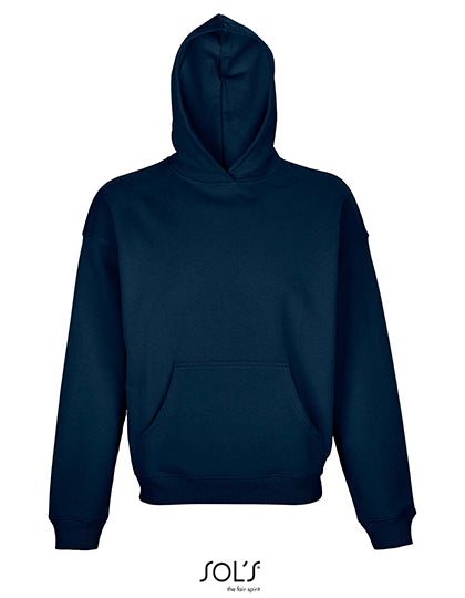 Unisex Connor Oversized Hoodie in French Navy, Größe XXL