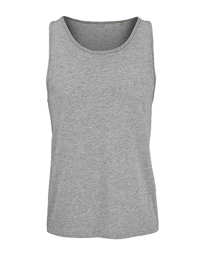 Unisex Tank Top Crusader in Grey Melange, Größe 3XL