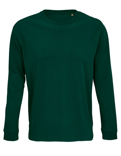 Unisex Long Sleeve T-Shirt Pioneer in Green Empire, Größe 3XL