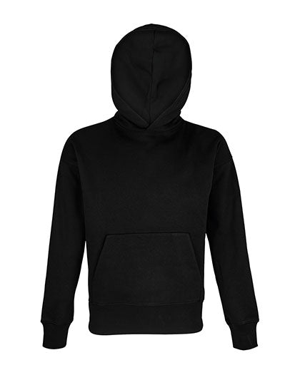 Unisex Hooded Sweatshirt Origin in Black, Größe 3XL
