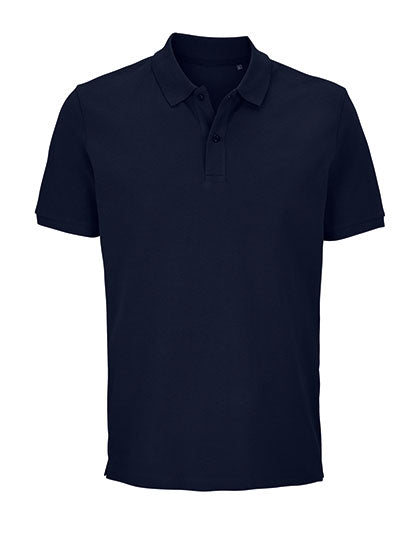 Unisex Polo Shirt Pegase in French Navy, Größe 4XL