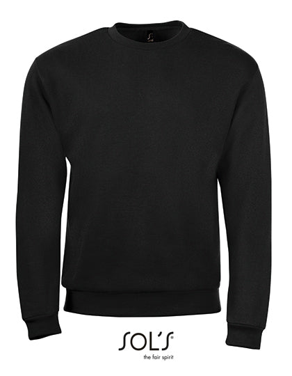 Men´s Spider Round-Neck Sweatshirt in Black, Größe 3XL