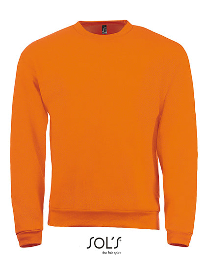 Men´s Spider Round-Neck Sweatshirt in Orange, Größe 3XL