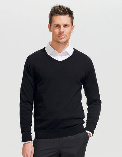 Men´s V-Neck Sweater Galaxy